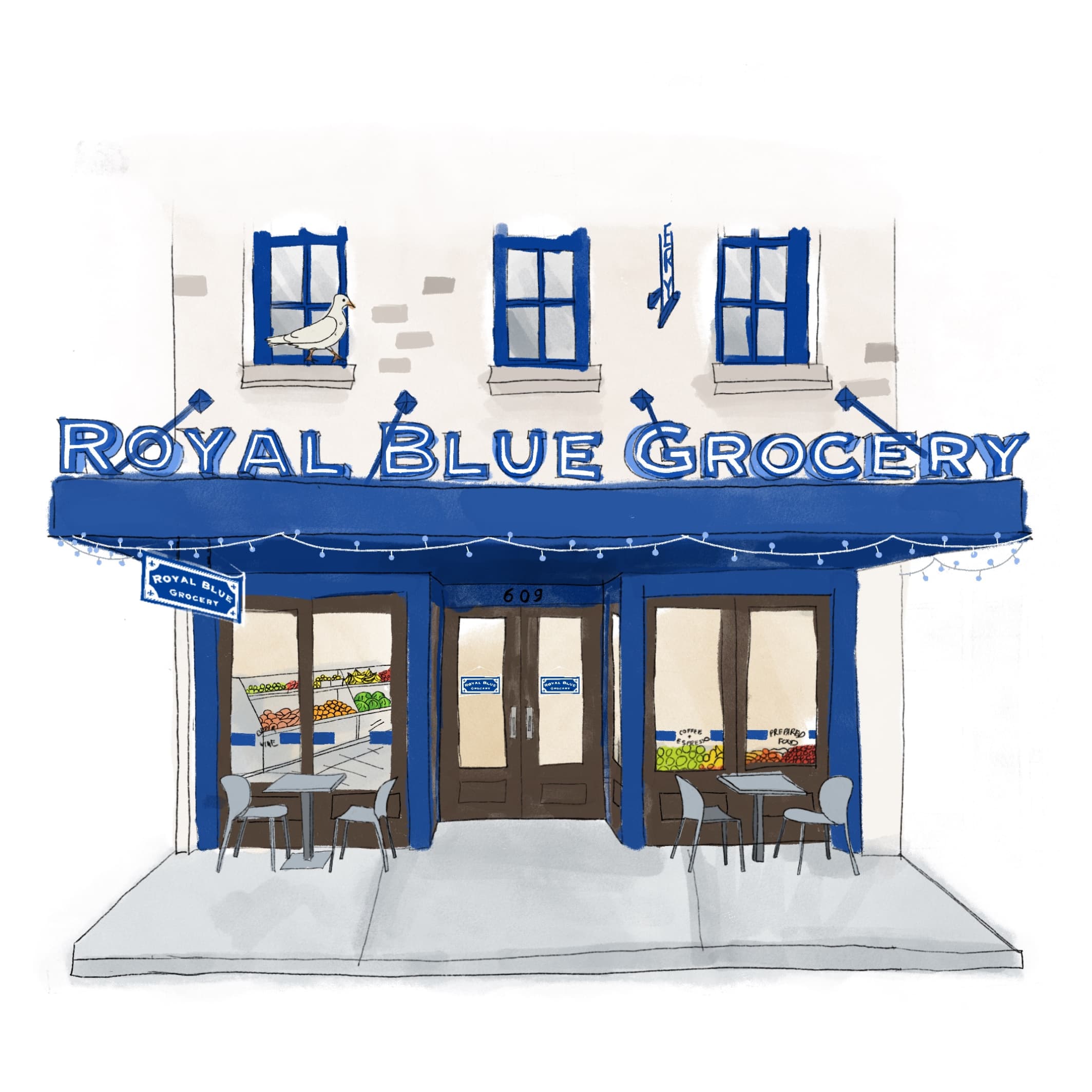 Royal Blue Market supported by RepRally