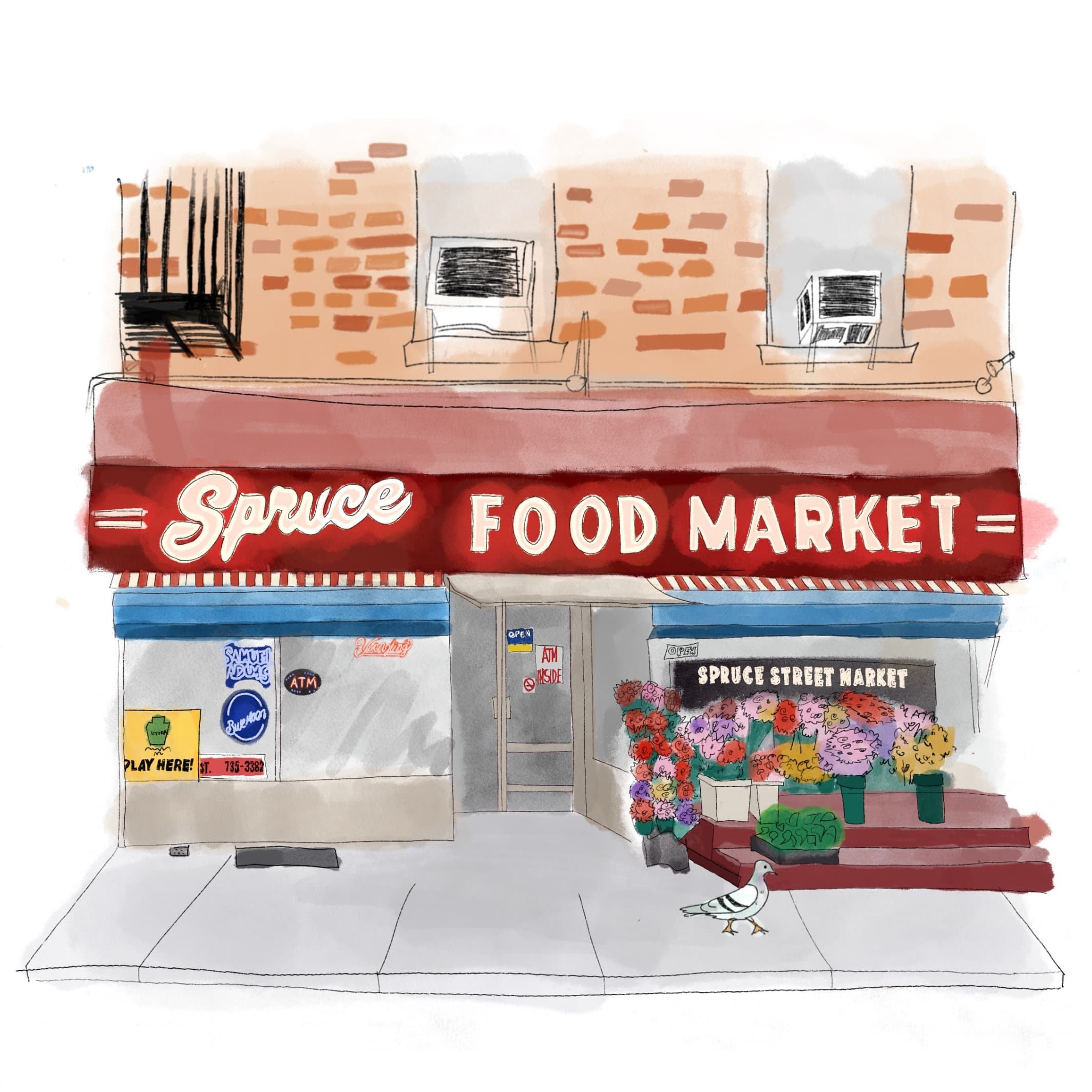 Spruce Food Market, supported by RepRally